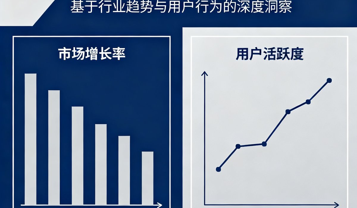 数据分析报告封面，图表与文字交错排列，展示专业的数据洞察
